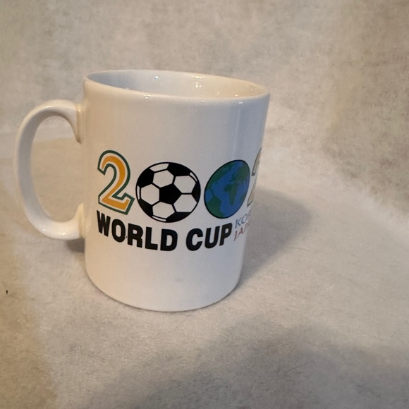 2002 World Cup Korea Japan Mug AUTHENTIC Gently used Printed ceramic - Picture 3 of 3